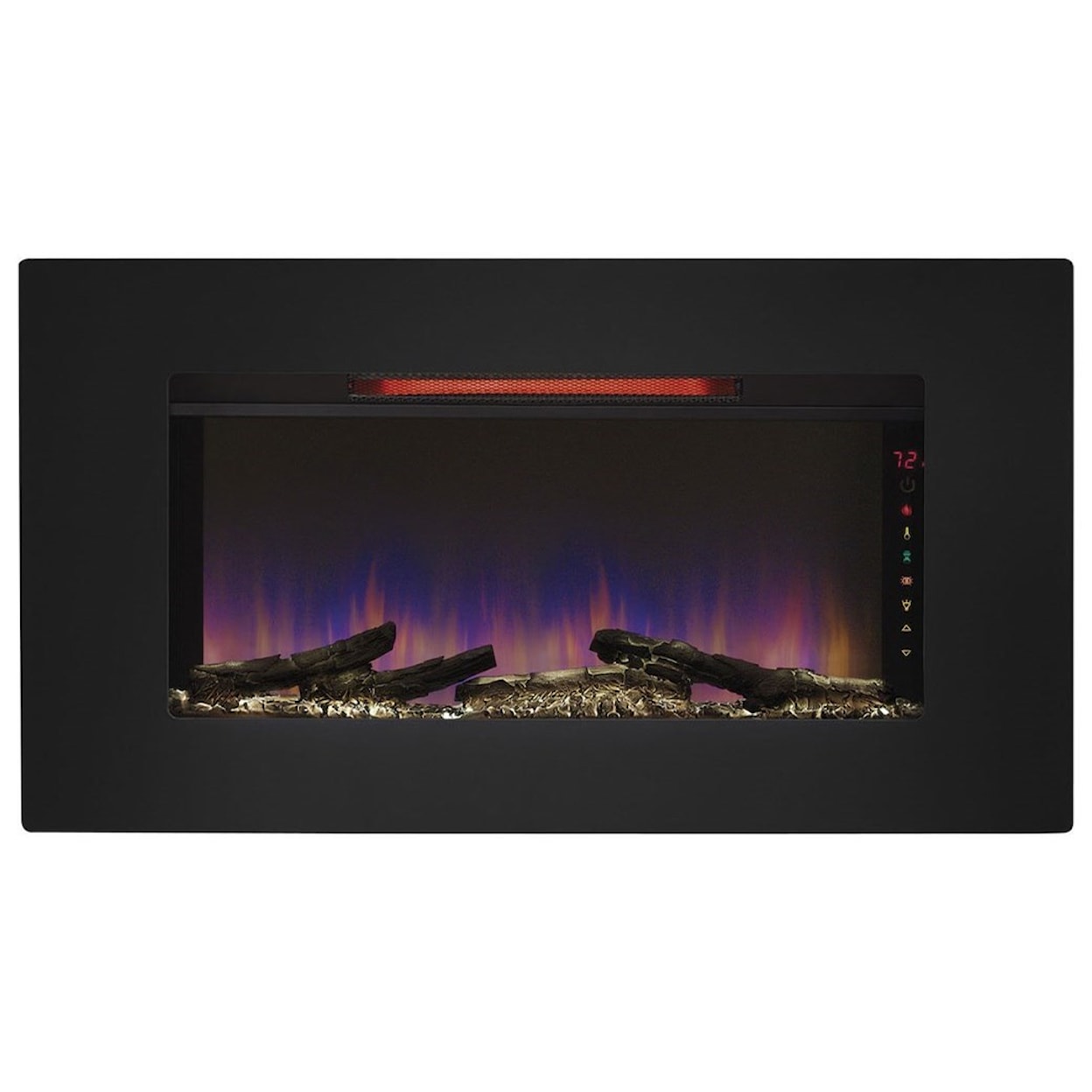ClassicFlame Elysium 36" Wall Hanging Fireplace