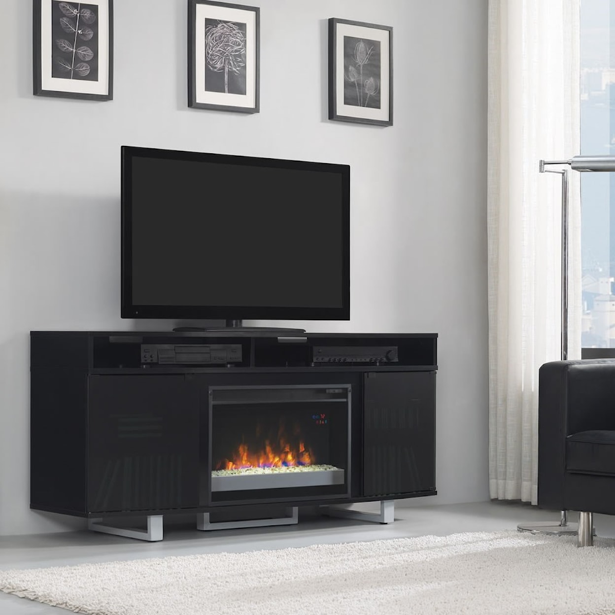 ClassicFlame Enterprise 64" Media Mantel