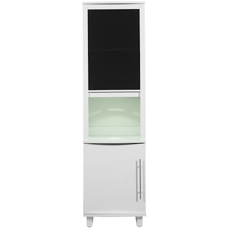 22" Universal Storage Unit with Wine Storage and Touch Lighting