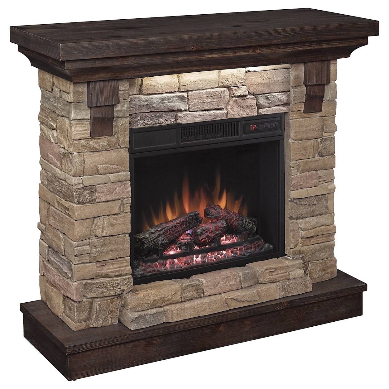 ClassicFlame Eugene 23" Wall Mantel Fireplace