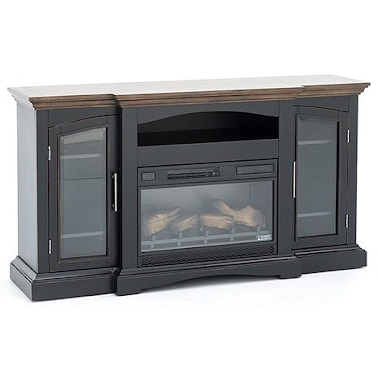 ClassicFlame Girard TV Stand w/ Fireplace Insert