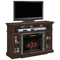 Media Mantel Electric Fireplace