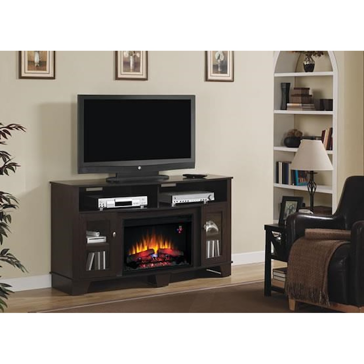 ClassicFlame LaSalle Fireplace Media Mantel