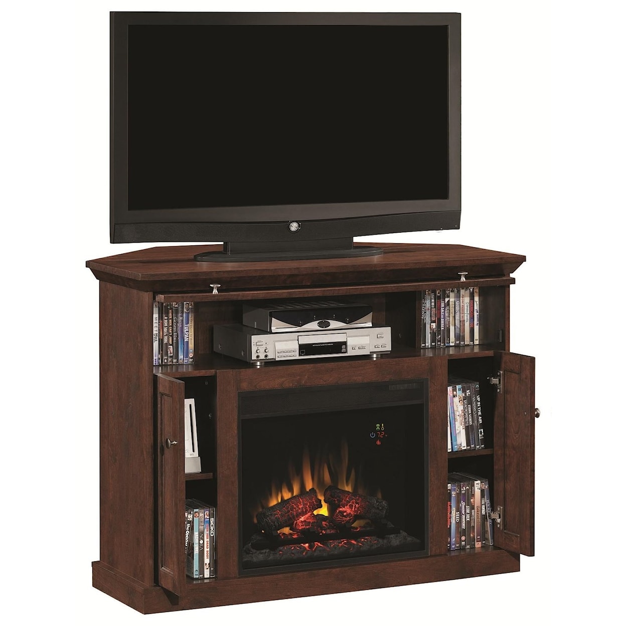 ClassicFlame Windsor Media Fireplace Mantel