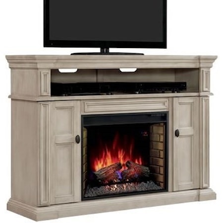 Fireplace TV Console Mantel & Insert