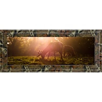 Morning Haze - Deer - Mossy Oak Frame
