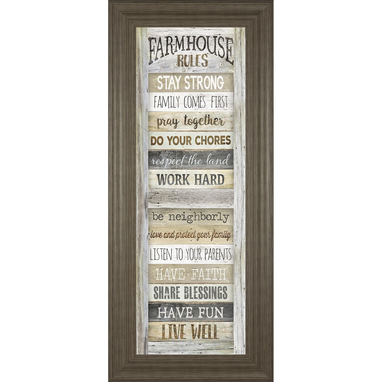 Classy Art Art Farmhouse Rules