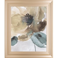 Water Color Poppy II - Rose Gold Frame