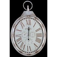 Pocket Watch Metal Wall Clock