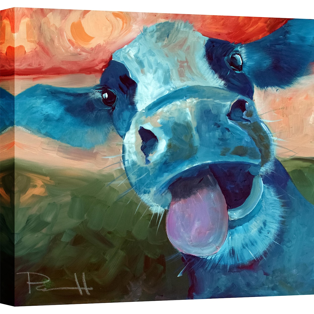 Classy Art Art Canvas - Cow Gallery