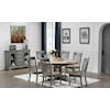 Coast2Coast Home Burke 8 Piece Dining Set