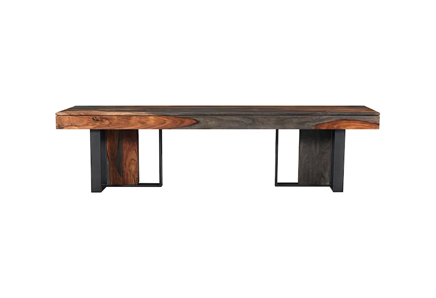 Sierra Bench by Coast2Coast Home at Swann's Furniture & Design
