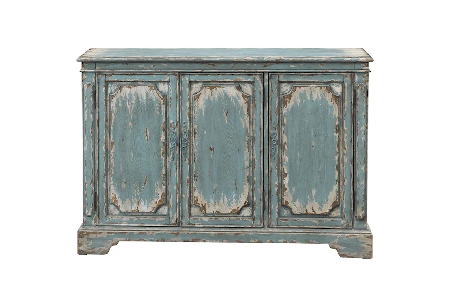 4020 3-Door Media Credenza by Coast2Coast Home at Weinberger's Furniture