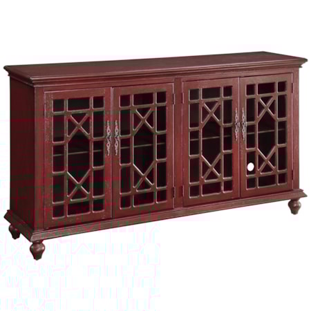 Four Door Media/Credenza