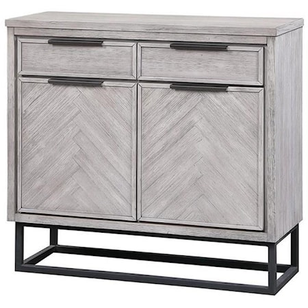 Two Door Two Drawer Cabinet
