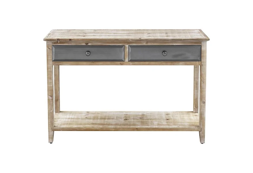 Bali Two Drawer Console by C2C at Walker's Furniture