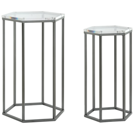 Set of Two Nesting Tables