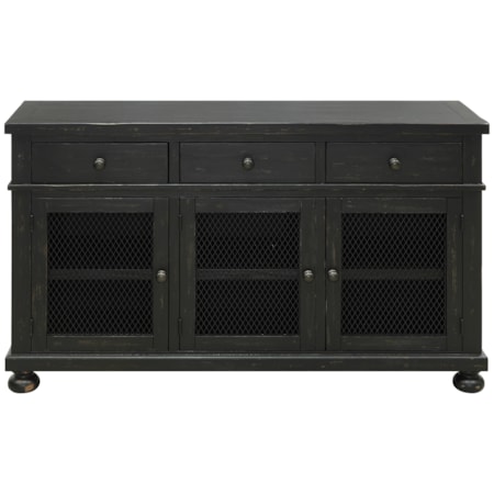 Three Drawer Three Door Credenza