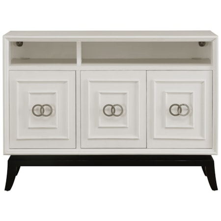 Three Door Media Credenza