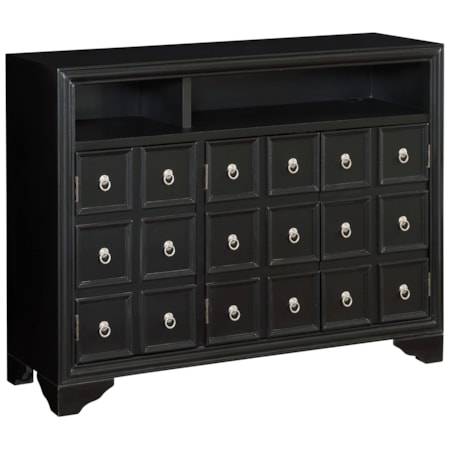 Three Door Media Credenza
