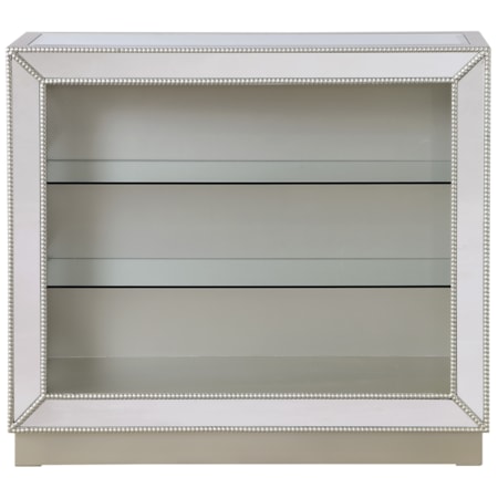 Mirrored Curio Cabinet