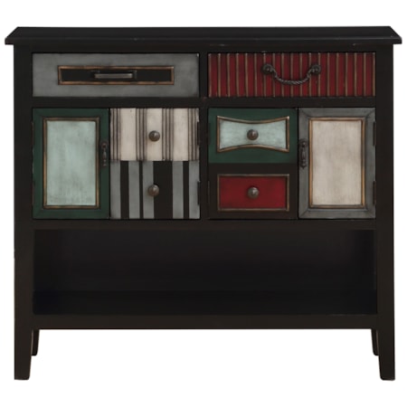 Two Drawer Two Door Cabinet