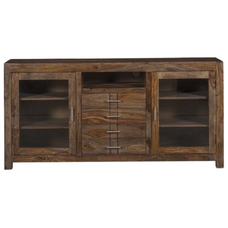 4 Drawer 2 Door Media Center