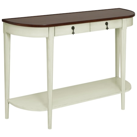 Two Drawer Console