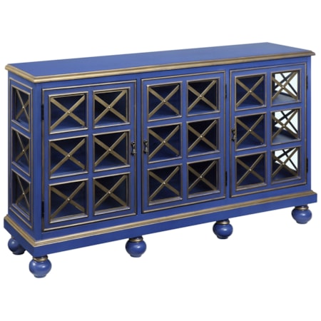 Three Door Media Credenza