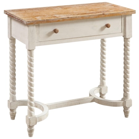 One Drawer Console Table