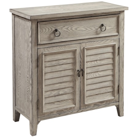 Two Door One Drawer Cabinet