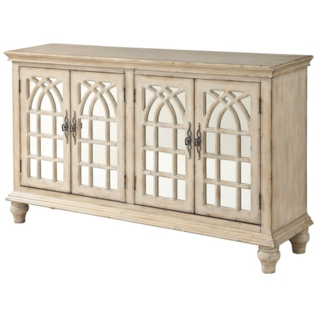 Four Door Media Credenza