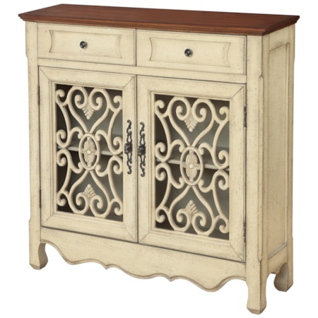 Two Door Two Drawer Cupboard