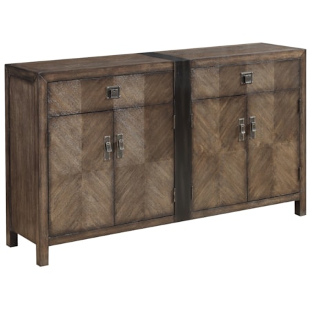 Four Door Two Drawer Credenza