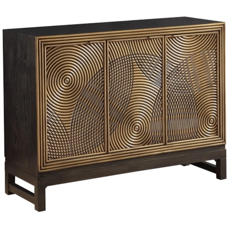 Three Door Media Credenza