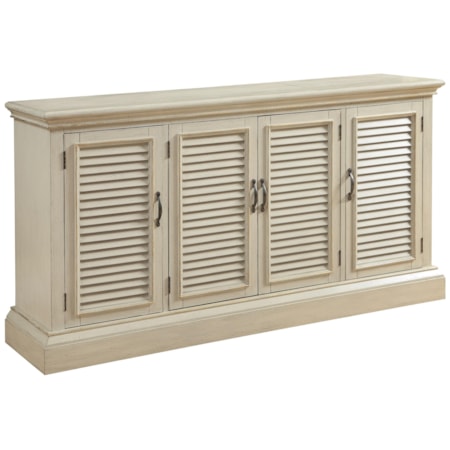 Four Door Media Credenza