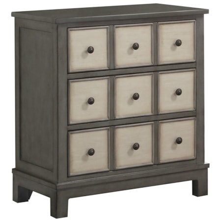 Three Drawer Chest w/ Power