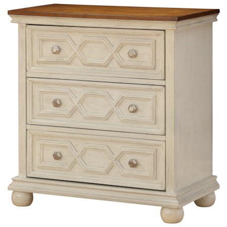 Three Drawer Chest w/ Power