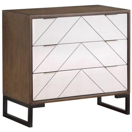 Three Drawer Chest w/ Power