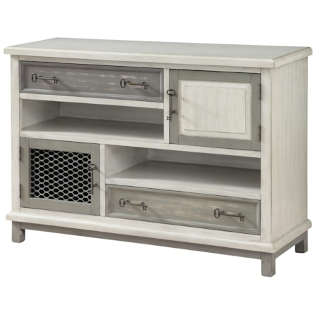 Two Drawer Two Door Media Credenza