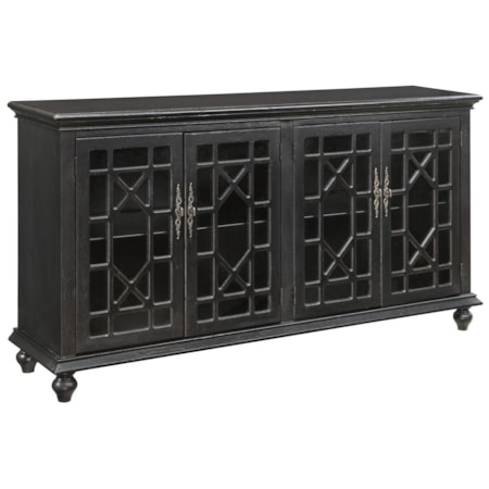Four Door Media/Credenza