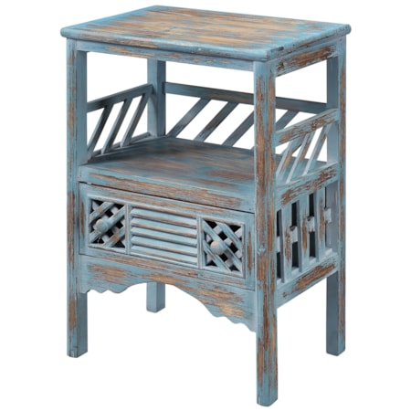 One Drawer Accent Table