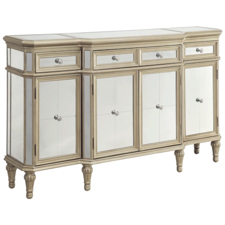 Three Drawer Four Door Credenza