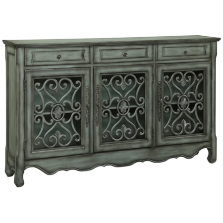Three Drawer Three Door Credenza