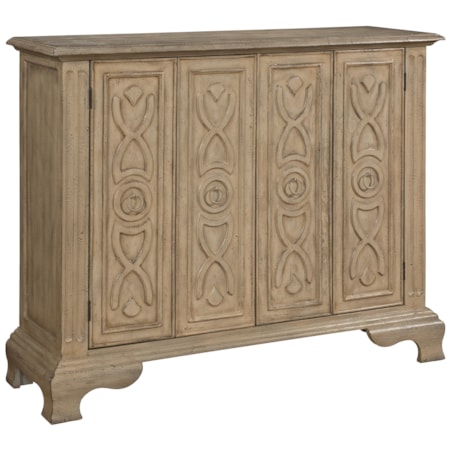 Two Folding Door Cabinet