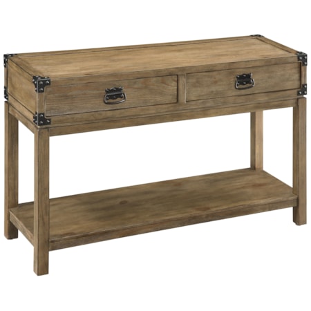 Two Drawer Console Table