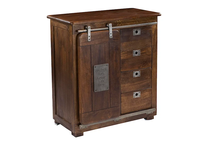 Coast2Coast Home Accents Four Drawer One Door Cabinet by Coast2Coast Home at Johnny Janosik