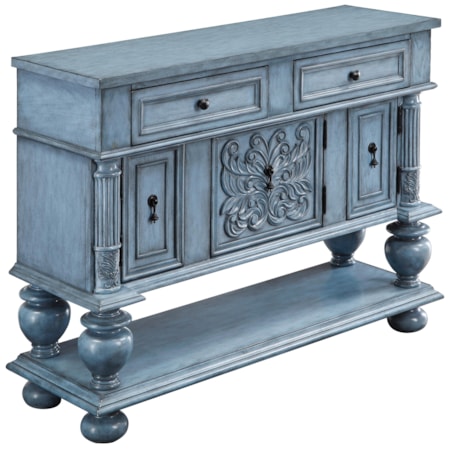 Three Door Two Drawer Sideboard