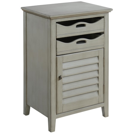 One Door Two Drawer Cabinet