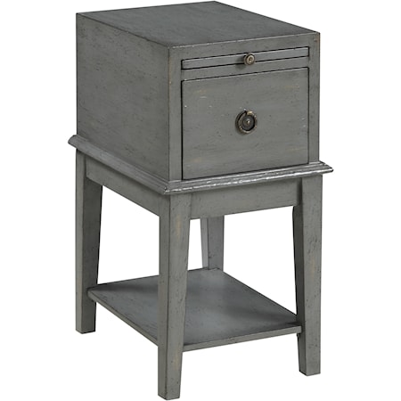 One Drawer Chairside Chest